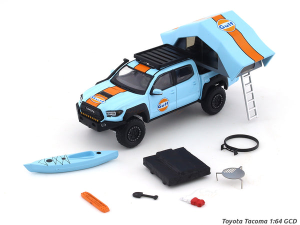 Toyota Tacoma Pickup Gulf 1:64 GCD diecast scale model miniature car collectible