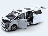 Toyota Vellfire White 1:18 Kengfai diecast Scale Model van