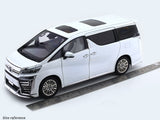 Toyota Vellfire White 1:18 Kengfai diecast Scale Model van