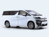 Toyota Vellfire White 1:18 Kengfai diecast Scale Model van