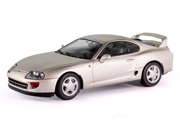 Toyota Supra MK IV silver 1:43 Solido licensed diecast Scale Model collectible