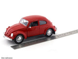 Volkswagen Beetle red 1:24 Maisto licensed diecast Scale Model car