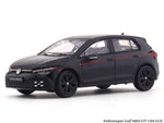 Volkswagen Golf MK8 GTi black 1:64 GCD diecast scale model miniature car replica