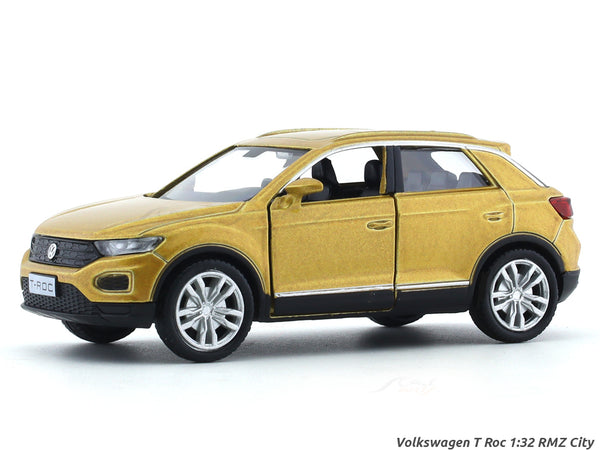 Volkswagen T Roc 1:32 RMZ City 5 inch pullback diecast scale model car