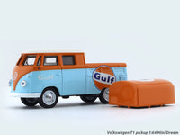 Volkswagen T1 pickup gulf 1:64 Mini Dream diecast scale model