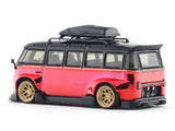 Volkswagen T1 red black 1:64 Model Collect diecast scale model car miniature