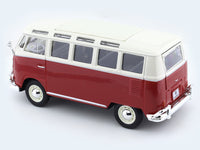 Volkswagen Van Samba red 1:25 Maisto Bburago licensed diecast Scale Model Van