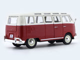 Volkswagen Van Samba red 1:25 Maisto Bburago licensed diecast Scale Model Van