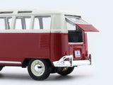 Volkswagen Van Samba red 1:25 Maisto Bburago licensed diecast Scale Model Van