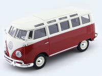 Volkswagen Van Samba red 1:25 Maisto Bburago licensed diecast Scale Model Van