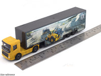 Volvo FMX Transporter truck 1:87 Majorette scale model truck