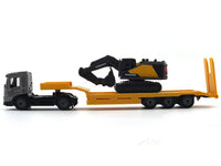 Volvo FMX transporter 1:87 & EC950F Excavator 1:137 Majorette scale model truck