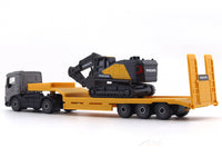 Volvo FMX transporter 1:87 & EC950F Excavator 1:137 Majorette scale model truck