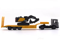 Volvo FMX transporter 1:87 & EC950F Excavator 1:137 Majorette scale model truck