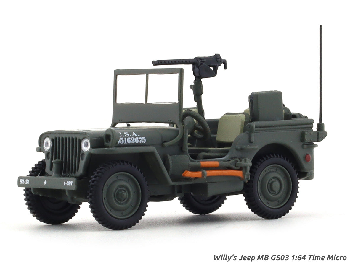 Modellino Pressofuso Jeep Willys MB 1943 "Follow Me" Esercito Americano – GreenLight 61010 D Scala 1/64 - Foto 4