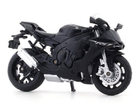 Yamaha YZF-R1 Matte Black 1:18 MSZ licensed diecast scale model bike collectible