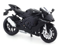 Yamaha YZF-R1 Matte Black 1:18 MSZ licensed diecast scale model bike collectible