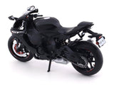 Yamaha YZF R1 Matte Black 1:12 MSZ licensed diecast scale model bike collectible