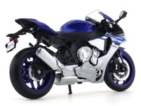 Yamaha YZF R1 Matte Blue 1:12 MSZ licensed diecast scale model bike collectible