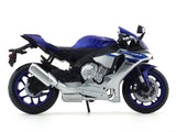 Yamaha YZF R1 Matte Blue 1:12 MSZ licensed diecast scale model bike collectible