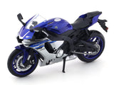 Yamaha YZF R1 Matte Blue 1:12 MSZ licensed diecast scale model bike collectible