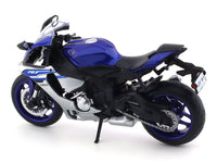 Yamaha YZF R1 Matte Blue 1:12 MSZ licensed diecast scale model bike collectible