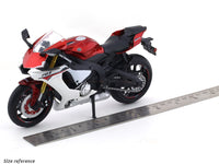 Yamaha YZF R1 Red 1:12 MSZ licensed diecast scale model bike collectible