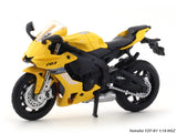 Yamaha YZF-R1 yellow 1:18 MSZ licensed diecast scale model bike collectible