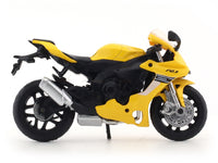 Yamaha YZF-R1 yellow 1:18 MSZ licensed diecast scale model bike collectible