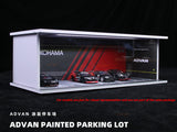 Advan Design Car Parking Garage Diorama 1:64 MoreArt with LED Lights DIY Display Diorama Model | Diecast Display Scene | Buy in India