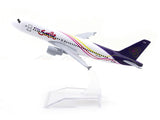 Airbus A320 Smile Thailand Airlines 1:400 Diecast Airplane Scale Model | Collectible Aviation Replica