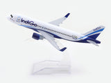 Airbus A320neo IndiGo Airlines 1:400 Diecast Airplane Scale Model | Collectible Aviation Replica