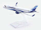 Airbus A320neo IndiGo Airlines 1:400 Diecast Airplane Scale Model | Collectible Aviation Replica