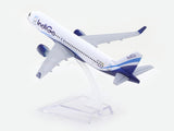 Airbus A320neo IndiGo Airlines 1:400 Diecast Airplane Scale Model | Collectible Aviation Replica