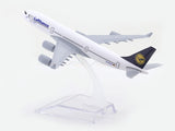Airbus A340 Lufthansa 1:400 Diecast Airplane Scale Model | Collectible Aviation Replica