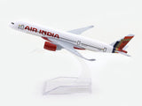 Airbus A350-900 Air India 1:400 Diecast Airplane Scale Model | Collectible Aviation Replica