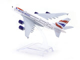 Airbus A380 British Airways 1:400 Diecast Airplane Scale Model | Collectible Aviation Replica