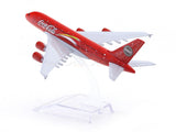 Airbus A380 Coca-Cola Special Livery 1:400 Diecast Airplane Scale Model | Collectible Aviation Replica