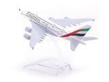 Airbus A380 Emirates 1:400 Diecast Airplane Scale Model | Collectible Aviation Replica