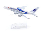 Airbus A380 Malaysia Airlines 1:400 Diecast Airplane Scale Model | Collectible Aviation Replica