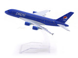 Airbus A380 Pepsi Special Livery 1:400 Diecast Airplane Scale Model | Collectible Aviation Replica