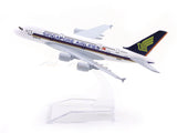 Airbus A380 Singapore Airlines 1:400 Diecast Airplane Scale Model | Collectible Aviation Replica