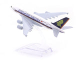 Airbus A380 Singapore Airlines 1:400 Diecast Airplane Scale Model | Collectible Aviation Replica