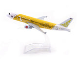 Airbus A380 Thailand Airlines 1:400 Diecast Airplane Scale Model | Collectible Aviation Replica