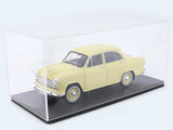 Ambassador MK II beige with acrylic case 1:18 Vahanam diecast Scale Model car collectible