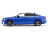 Audi A6 L Blue 1:18 QY Toys Licensed Diecast Scale Model | Car Replica