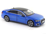 Audi A6 L Blue 1:18 QY Toys Licensed Diecast Scale Model | Car Replica