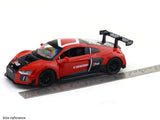 Audi R8 LMS Red 1:24 MSZ licensed diecast Scale Model car collectible