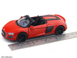 Audi R8 Spyder red 1:32 MSZ licensed diecast Scale Model car collectible