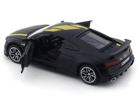 Audi R8 V10 Plus black 1:32 diecast toy car alloy toy